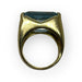 Bague 56 Bague or jaune Topaze bleue 58 Facettes 149051458