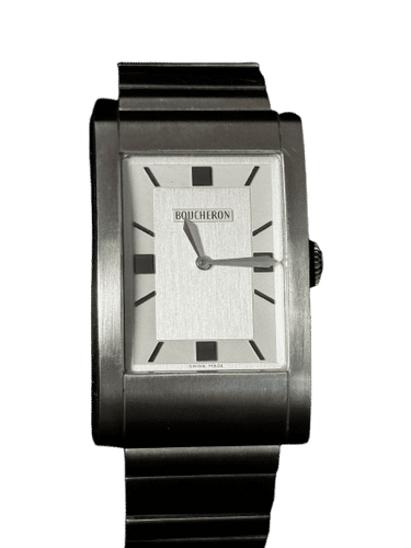 Montre BOUCHERON - Montre Reflet Icare XL – Bracelet Boucheron en acier inoxydable – Boîte – Vintage 58 Facettes