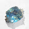 Bague 53 Bague Topaze Bleue 9.08 Ct Diamants 58 Facettes 7815 A