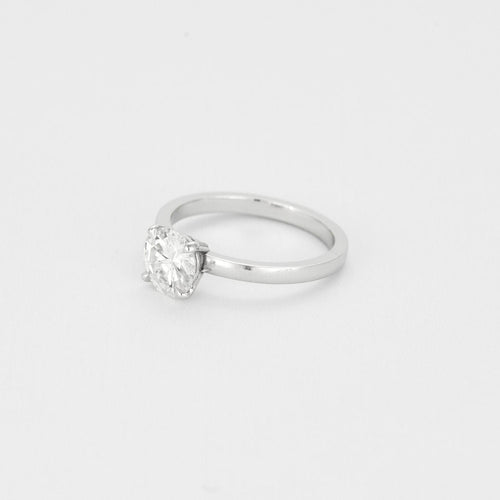 Bague 52.5 Bague en Or blanc 18k Diamant 1.15ct 58 Facettes 230338