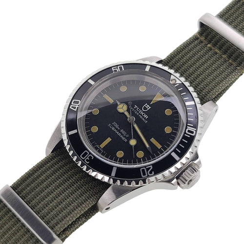 Montre Tudor Submariner Meter First 7016 / 0 Oyster Prince 1970 Military Style 58 Facettes