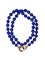 Collier DINH VAN Collier menottes R15 or jaune lapis lazuli 58 Facettes 1204.6