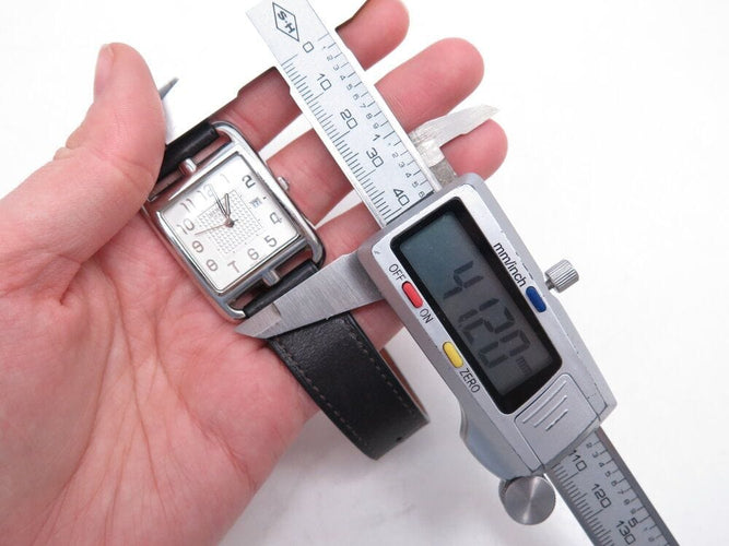 Montre montre HERMES cape cod simple tour tgm cc2.710 40 mm quartz +boite 58 Facettes 267394