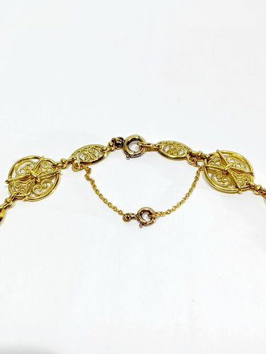 Collier Collier or jaune 58 Facettes