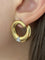 Boucles d'oreilles Paire de boucles d’oreilles Vintage en or 18K et diamants 58 Facettes