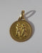 Pendentif Pendentif or jaune médaille zodiaque Gémeaux 58 Facettes