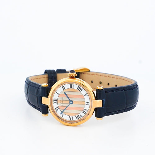 Montre CARTIER - Montre Must Vendôme - trinity dial - SM 58 Facettes
