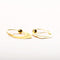 Boucles d'oreilles Boucles d'oreilles créoles savoyardes or jaune 58 Facettes