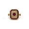 Bague 51 Bague - Or, Rubis & Diamants 58 Facettes 250121R