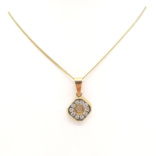 Collier Collier en or jaune et diamants 58 Facettes