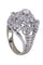 Bague 54 Bague fleur or blanc et diamants 58 Facettes 088891