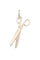 Pendentif Pendentif or jaune paire de ciseaux 58 Facettes 092141