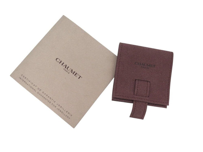 Bague 53 bague CHAUMET jeux de liens 082179 en or rose 18k diamants 0.35ct t52 58 Facettes 268402