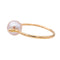 Rose Gold Pearl Ring