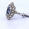 Bague 59 Bague ancienne saphir et diamant 58 Facettes