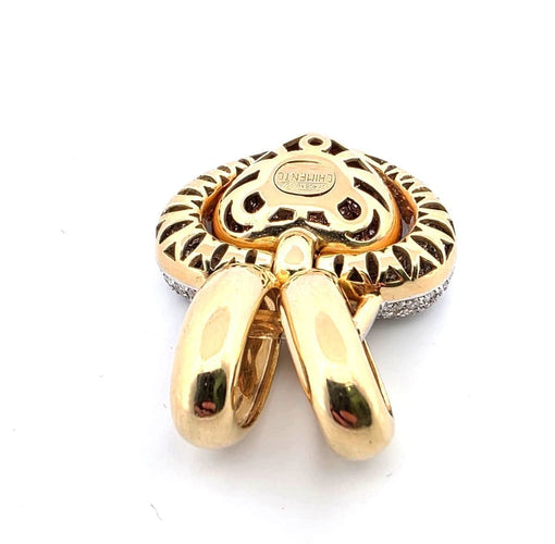 Pendentif Pendentif chimento en or jaune 18 carats avec diamants 58 Facettes