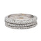 Bague 51 Bague Or blanc Diamant 58 Facettes 3389104CN