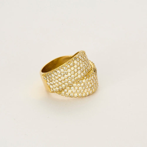 Bague 58 Bague Entrelacée Diamants 58 Facettes LP1131/12