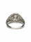 Antique ring in 18K white gold and 0.75 ct diamonds 