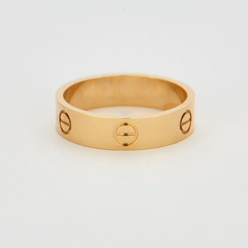 bague 63 CARTIER - Bague Love or jaune 58 Facettes L1