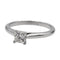 Bague 51 Cartier Bague Solitaire  Platine Diamant 58 Facettes 2595386CN