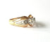 Bague Bague or jaune 18k et diamants 58 Facettes