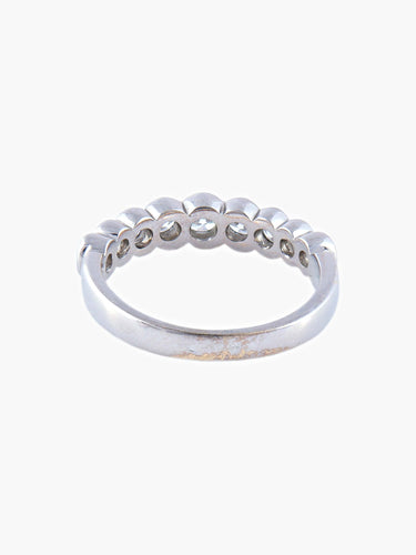 Bague 52 Demi-Alliance Diamants 58 Facettes