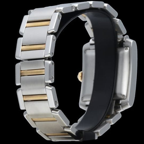 Montre Cartier Montre Tank Française Gm 58 Facettes MT39055