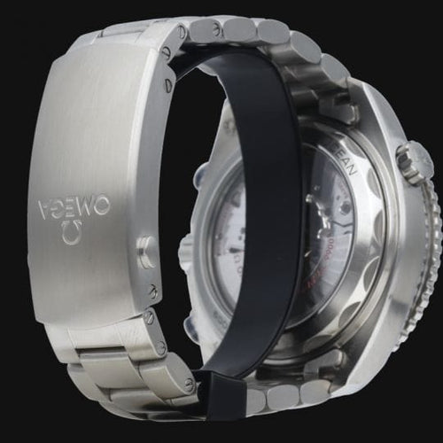 Montre Montre Omega Seamaster Planet Ocean Chronographe 600M 45,5mm Co-Axial Céramique Bleue 58 Facettes MT41350