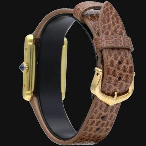 Montre Cartier Montre Tank Vermeil 58 Facettes MT43392