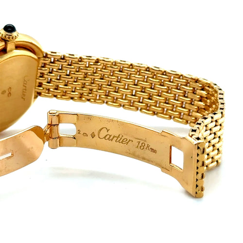 Montre Cartier - Montre « Ellipse » Or jaune 58 Facettes 1.0002232/1