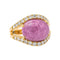 Bague 56 Bague Or jaune Rubis, Diamant 58 Facettes 4002852CN
