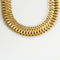 Collier ancien maille souple en or 18k. 58 Facettes