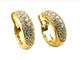 Boucles d'oreilles CARTIER. Boucles d'oreilles vintage or et diamants 58 Facettes