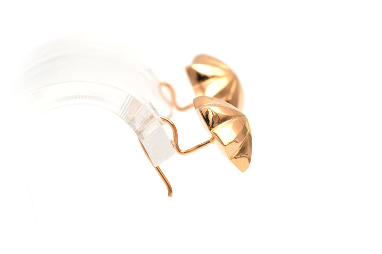 Boucles d'oreilles Boucles d'oreilles Art Déco en or jaune 58 Facettes 22205