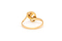 Bague 49 Bague contemporaine or jaune, perle et diamant baguette 58 Facettes B642