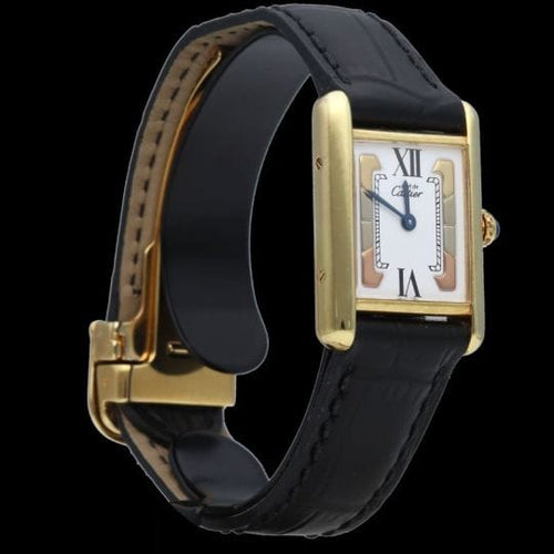 Montre Cartier Montre Tank Vermeil 58 Facettes MT41578