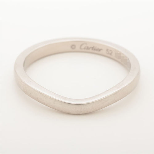 Bague 52 CARTIER - Bague Ballerine platine - Full set 58 Facettes