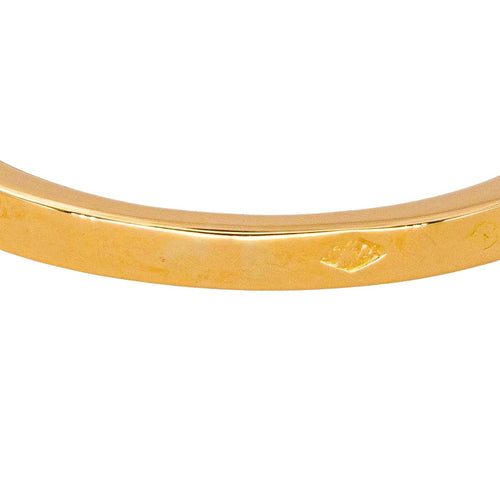 Bague 53.5 Bague Demi-alliance Or jaune Diamant 58 Facettes 4539264RV