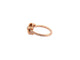 Bague 53 bague CHAUMET jeux de liens 082179 en or rose 18k diamants 0.35ct t52 58 Facettes 268402