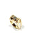 Bague 52.5 Bague nœud papillon en or rose et diamant 58 Facettes