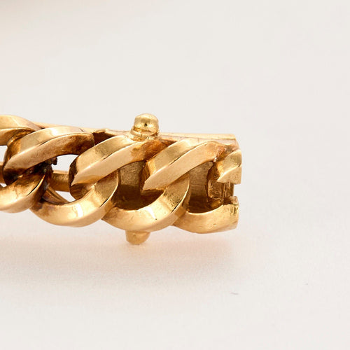 Bracelet bracelet gourmette rigide motif diamants 58 Facettes 34500027