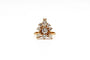 Bague 54 Bague marquise or jaune, diamants 58 Facettes 240076