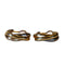 Boucles d'oreilles CARTIER - Clips d'oreille 'Trinity" - en 3 ors 58 Facettes