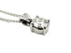 Collier Collier or blanc 18K et diamant 0.49 E VS 2 58 Facettes