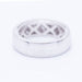 Bague 55 Bague en or blanc avec diamants 58 Facettes N102928EJ