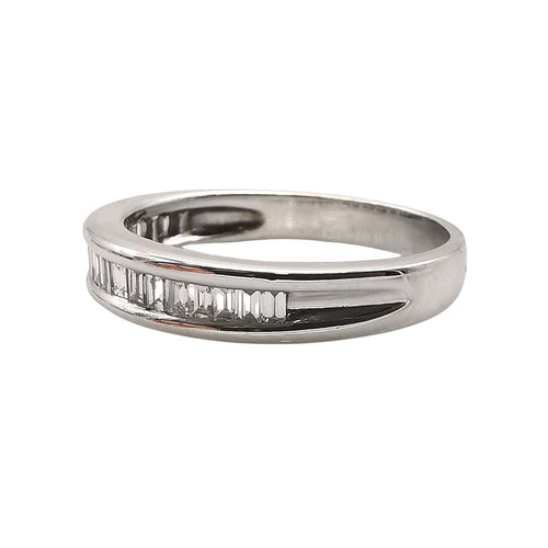 Bague 57 Alliances américaine or & diamants 58 Facettes