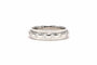 Bague 58 Bague contemporaine en or blanc sertie de diamants (+- 0,36ct) 58 Facettes 22452