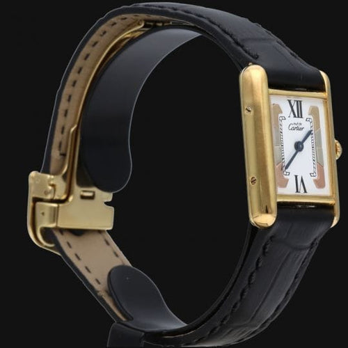 Montre Cartier Montre Tank Vermeil 58 Facettes MT44374