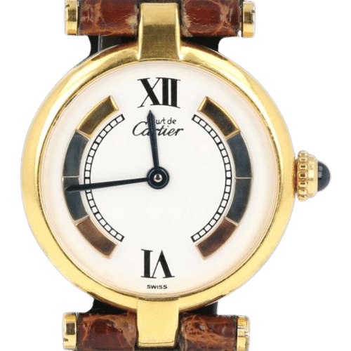 Cartier Klocka Must De Cartier Förgyllt silver 